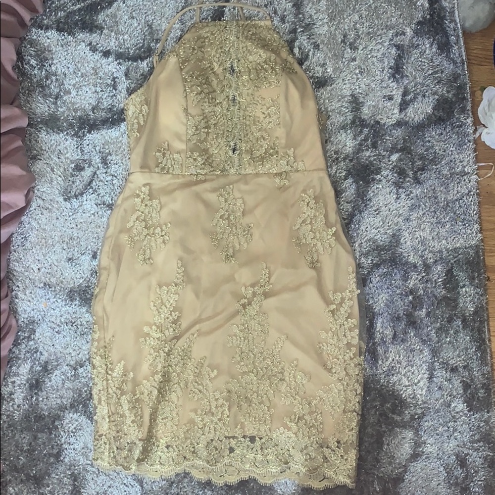 Windsor Gold evening dress